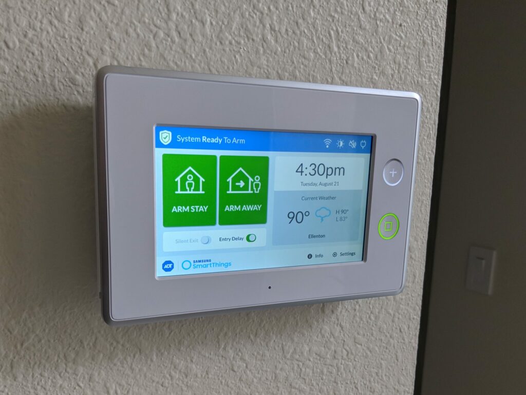 SmartThings ADT hub