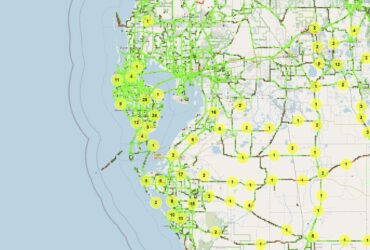 Tampa Bay area cell outage tracker