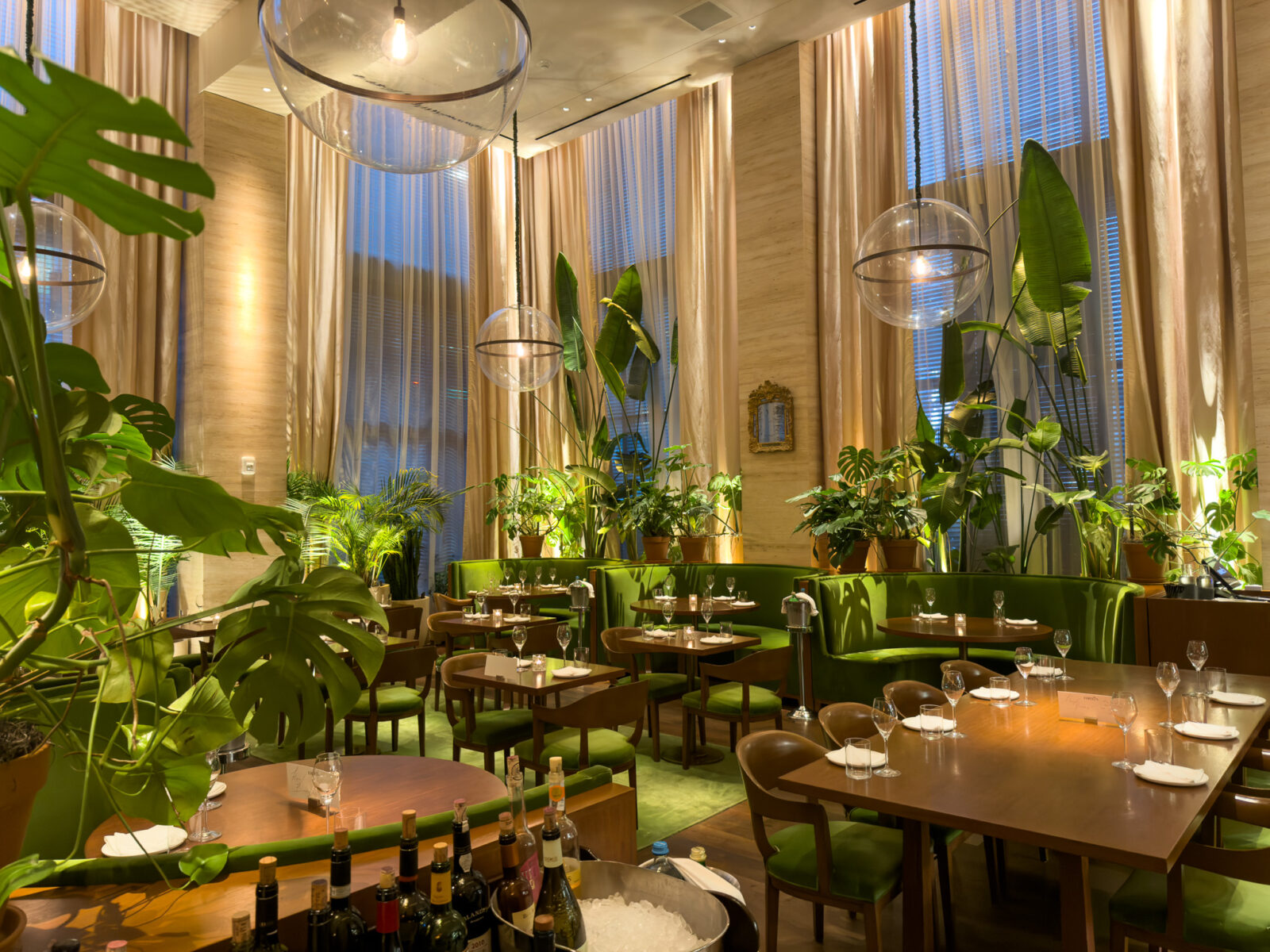 Lilac Dining Room